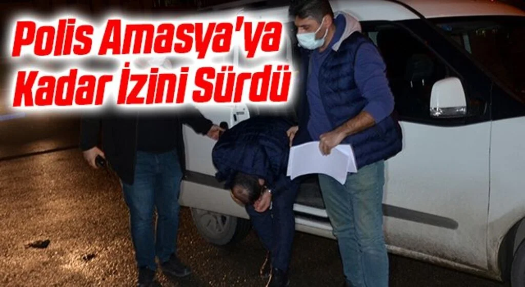Hükümet konağı inşaatından kablo hırsızlığı firarisi Amasya'da yakalandı