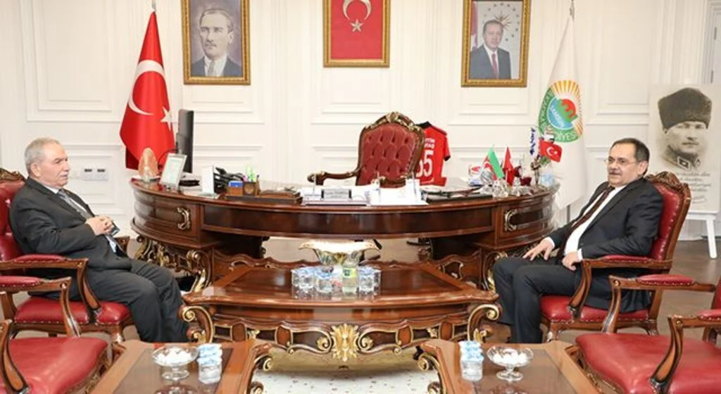 İlkadım Belediye Başkanı Necattin Demirtaş Belediye Başkanlarını Ağırladı