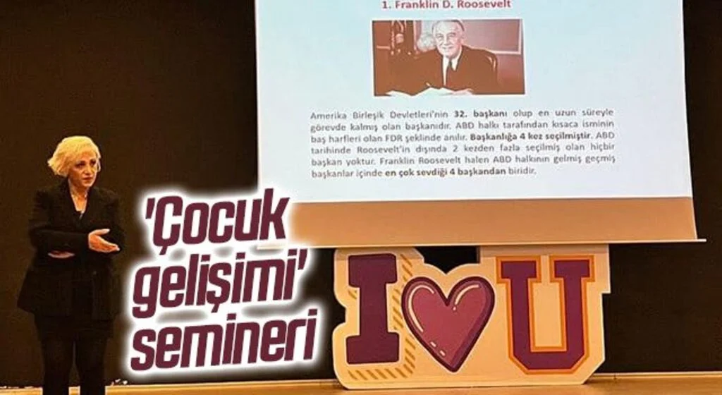 İlkadım Uğur Okulları'nda 'çocuk gelişimi' semineri