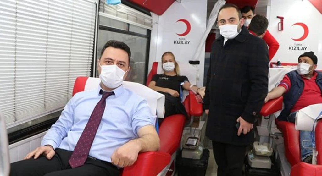 Kavak'ta 55 ünite kan bağışı yapıldı