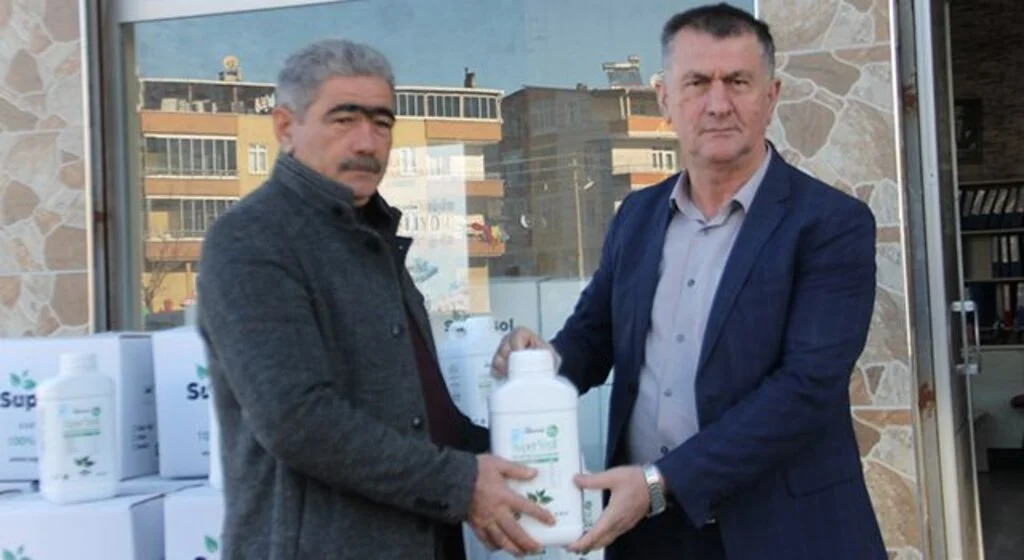 Kivi üreticilerine organik gübre
