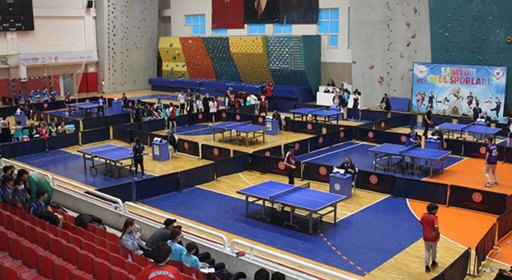 Masa Tenisi Heyecanı  Canik Atatürk Spor Salonu'nda Başladı