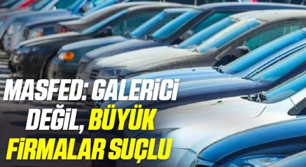 MASFED: Galerici değil, büyük firmalar suçlu