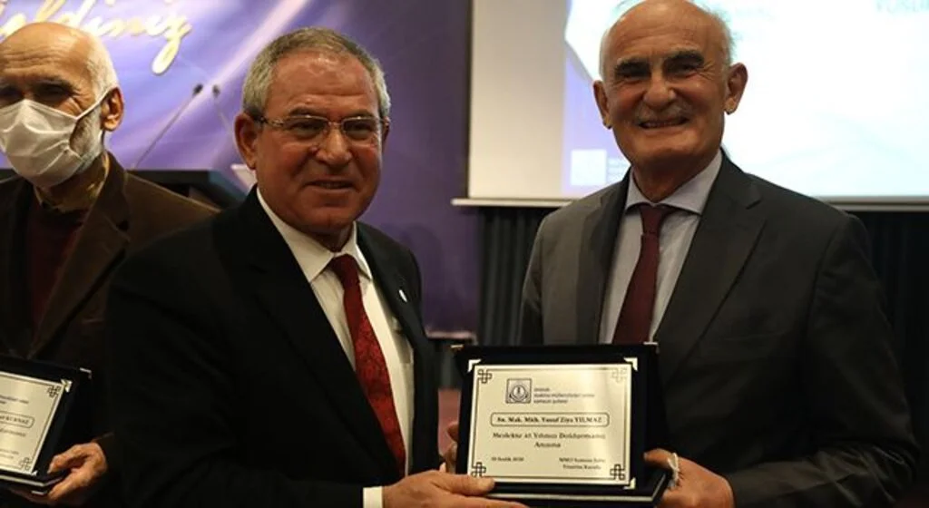 MMO Samsun Şubesi'nin 67. yılında üyelere plaket verildi