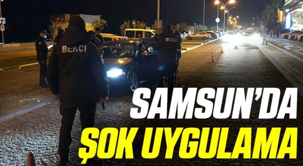 Park ve bahçelerde şok asayiş uygulaması