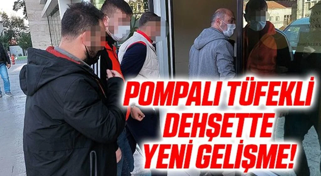 Pompalı tüfekle dehşet saçan 1 kişi tutuklandı, 2 kişiye adli kontrol
