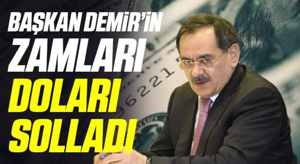 Samsun Büyükşehir Belediye Başkanı Mustafa Demir'in zamları doları solladı