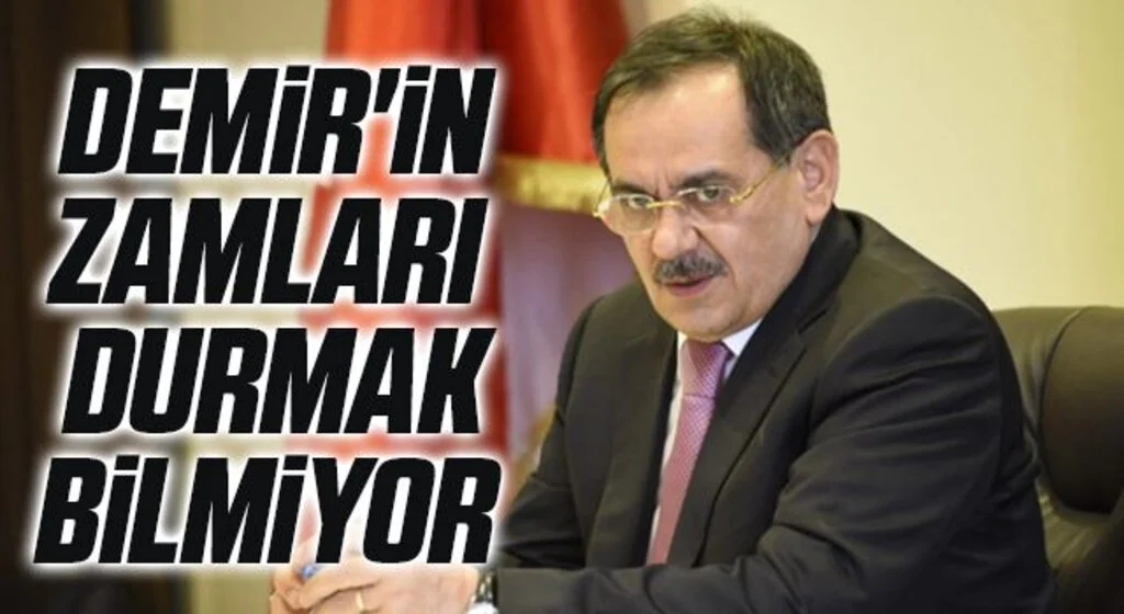 Samsun Büyükşehir Belediye Başkanı Mustafa Demir'in Zamları Durmak Bilmiyor