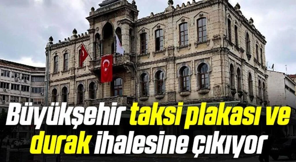 Samsun Büyükşehir taksi plakası ve durak ihalesine çıkıyor