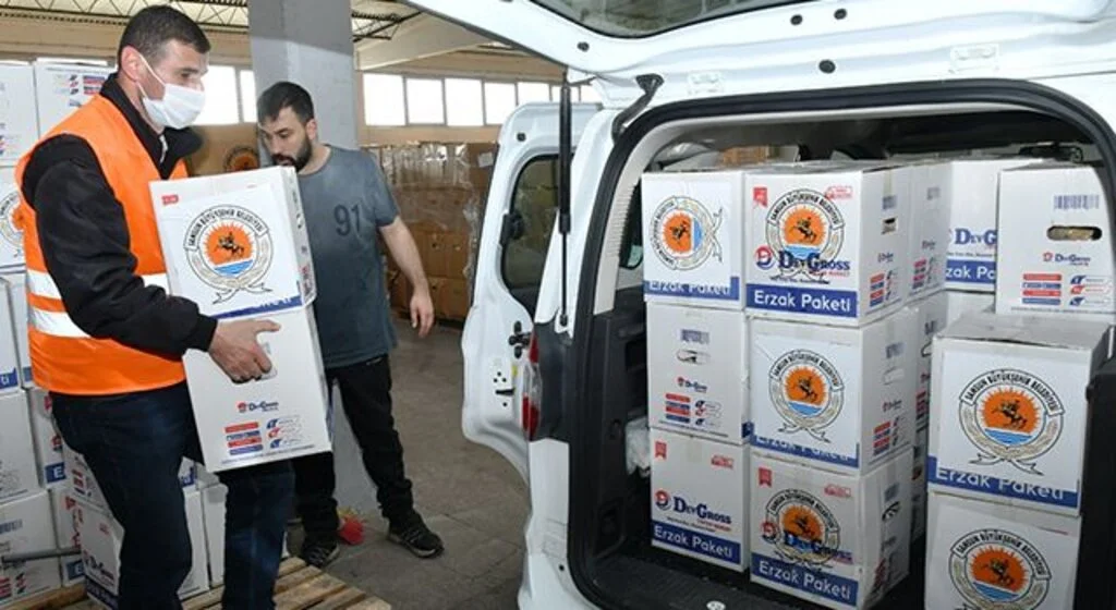 Samsun Büyükşehir'den 60 bin vatandaşa sosyal destek