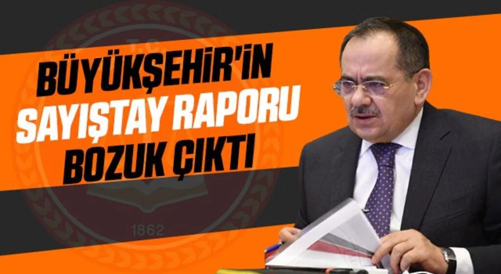 Samsun Büyükşehir'in Sayıştay Raporu Bozuk Çıktı!