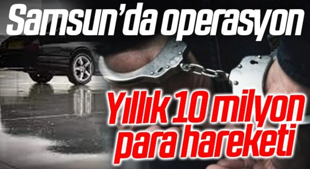 Samsun merkezli 5 ilde yasa dışı bahis operasyonu: 14 gözaltı