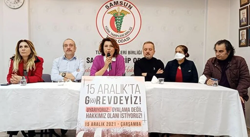 Samsun Tabip Odası Başkanı Uzm.Dr. Funda Furtun: Oyalama değil hakkımızı istiyoruz