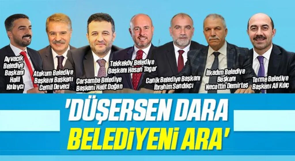 Samsun'da 7 Belediyeden Dar Gelirliye Yardım Eli
