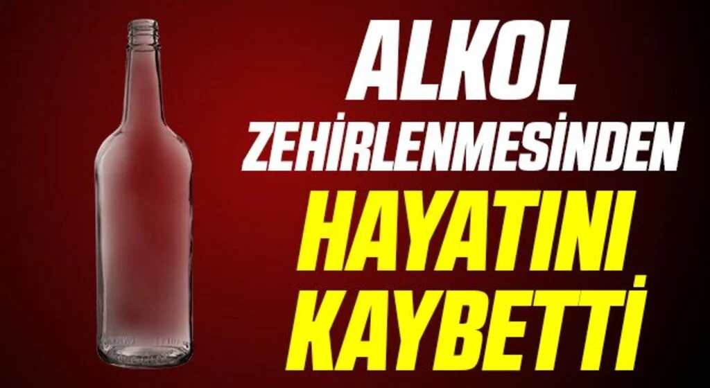 Samsun'da alkol zehirlenmesinden bir kişi hayatını kaybetti