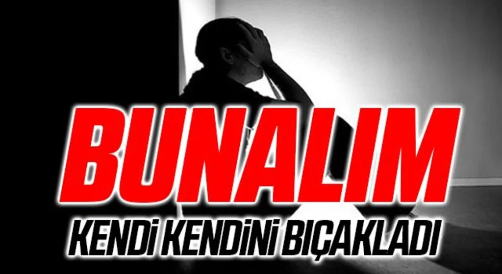 Samsun'da genç kadın kendini bıçaklayarak ağır yaralandı