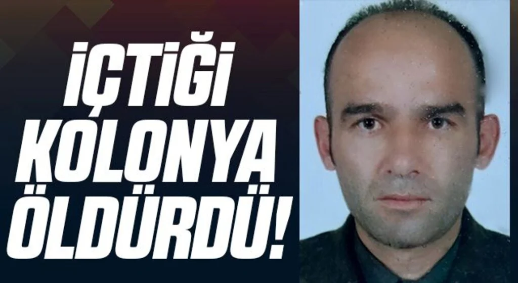 Samsun'da İçtiği kolonya öldürdü