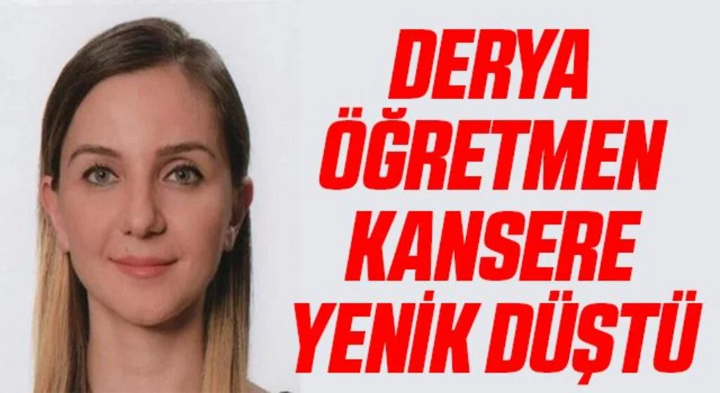 Samsun'da Öğretmen Derya As Yüksel kansere yenik düştü