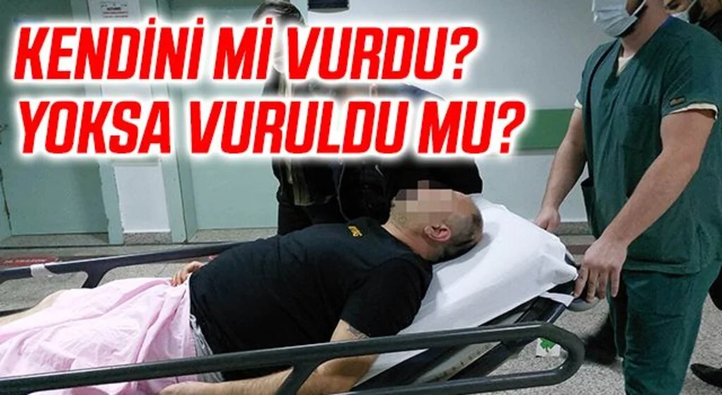Samsun'da silahla yaralanan bir kişi hastaneye kaldırıldı