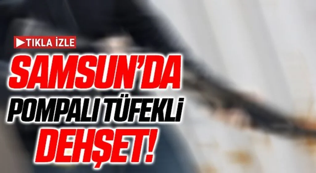Samsun'da Taksici Dehşeti!