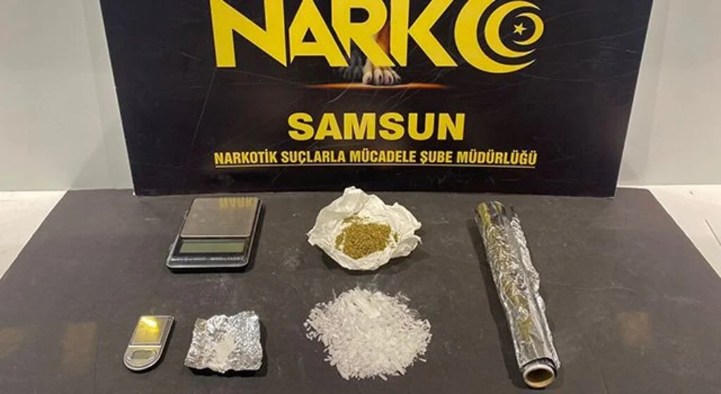 Samsun'da uyuşturucu ticaretine 1 gözaltı
