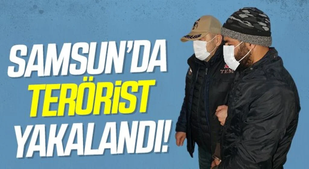 Samsun'da yabancı uyruklu PKK'lı gözaltına alındı