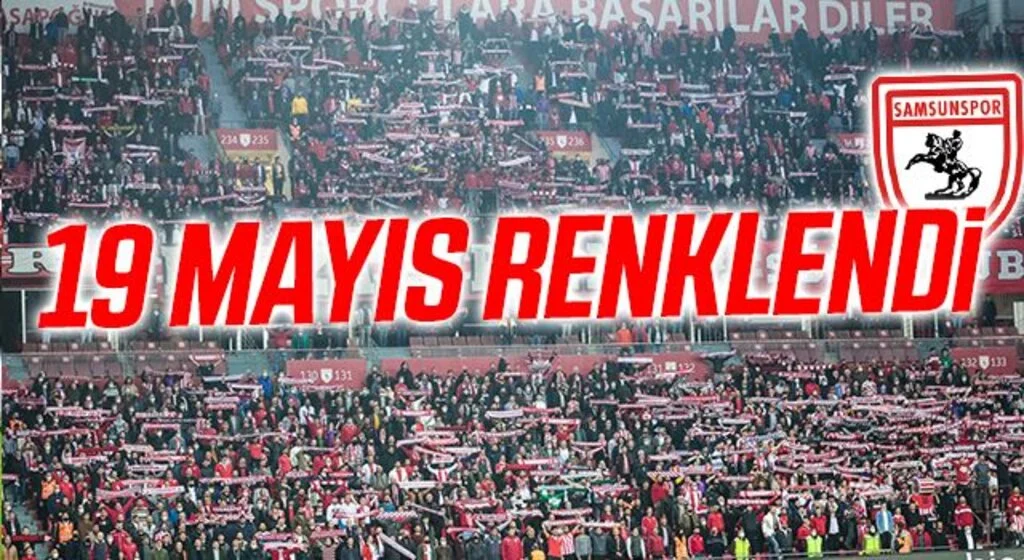 Samsunspor - Ankaragücü Maçında 19 Mayıs renklendi
