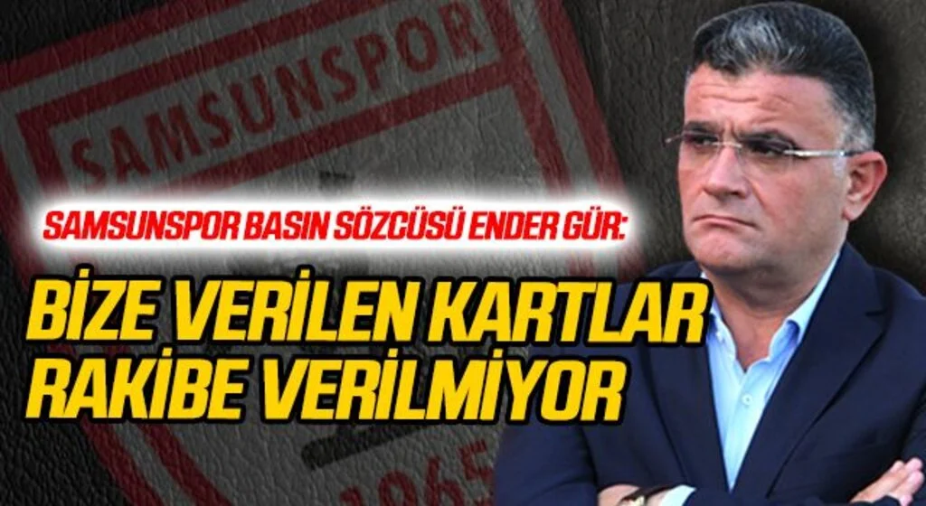 Samsunspor Basın Sözcüsü Ender Gür: İlk Hedef  'Play-Off'ta Kalmak