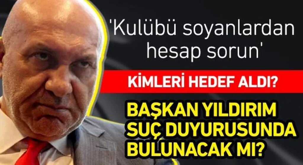 Samsunspor Başkanı Yüksel Yıldırım Suç Duyurusunda Bulunacak Mı?