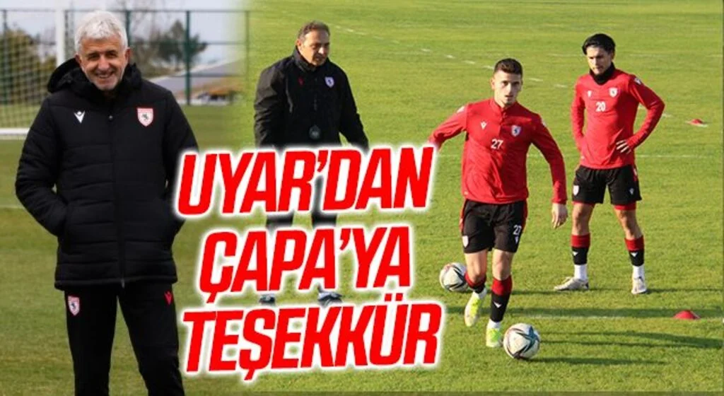 Samsunspor Futbol Akademi Direktörü Yücel Uyar'dan Fuat Çapa'ya Teşekkür