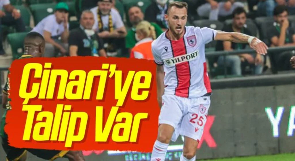 Samsunspor'da Eraldo Çinari'ye Talip Var