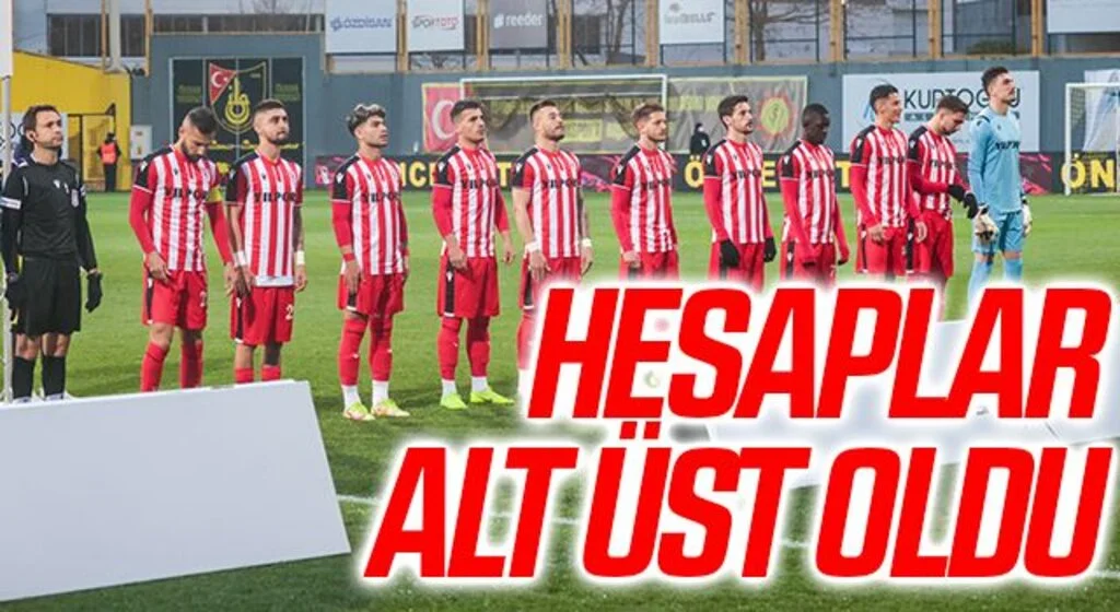 Samsunspor'da Hesaplar alt üst oldu