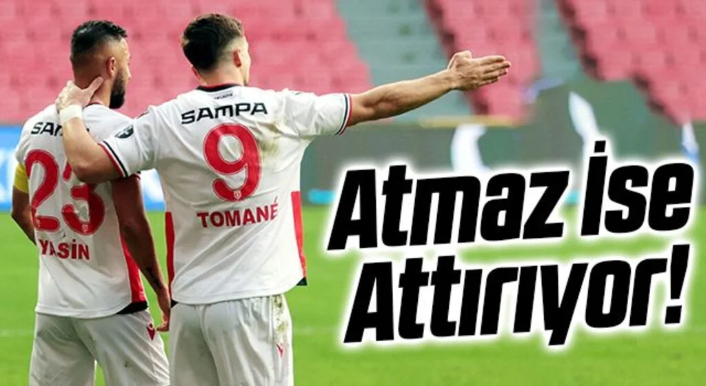 Samsunspor'da Tomane Atmaz ise attırıyor