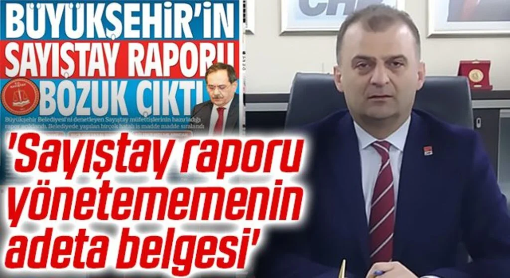 'Sayıştay raporu yönetememenin adeta belgesi'
