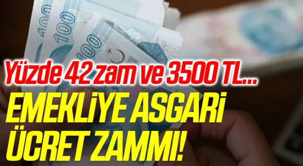 Son dakika: Emekliye asgari ücret zammı! 2022 emekli ve memur zammı ne kadar olacak?