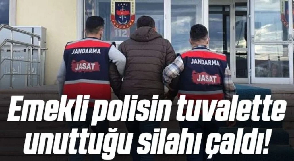 Son dakika haber... Emekli polisin tuvalette unuttuğu silahı çalan şüpheli yakalandı