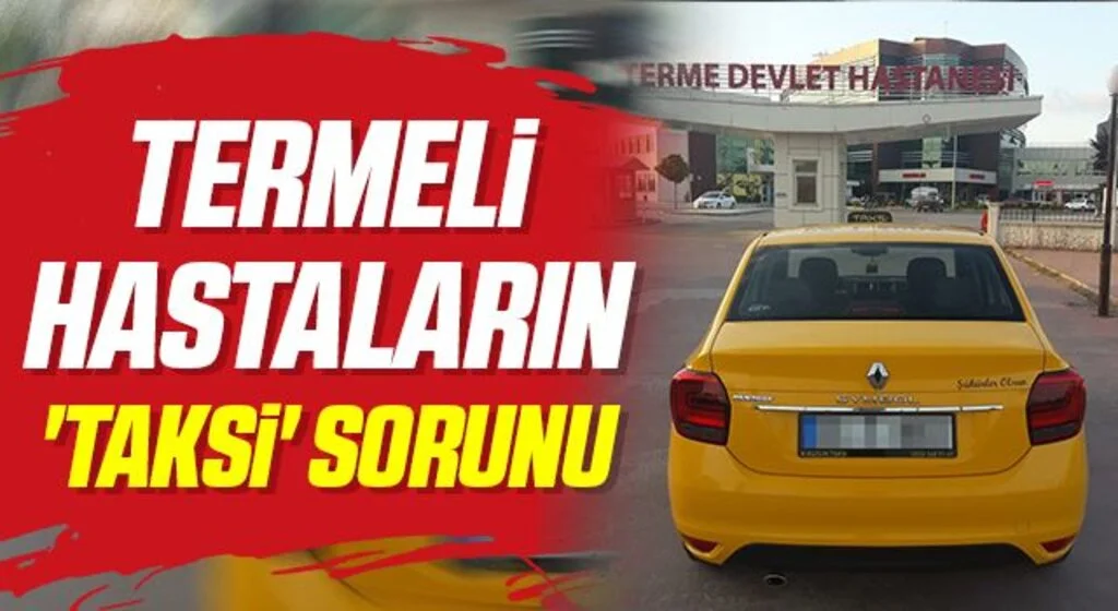 Termeli hastaların 'taksi' sorunu