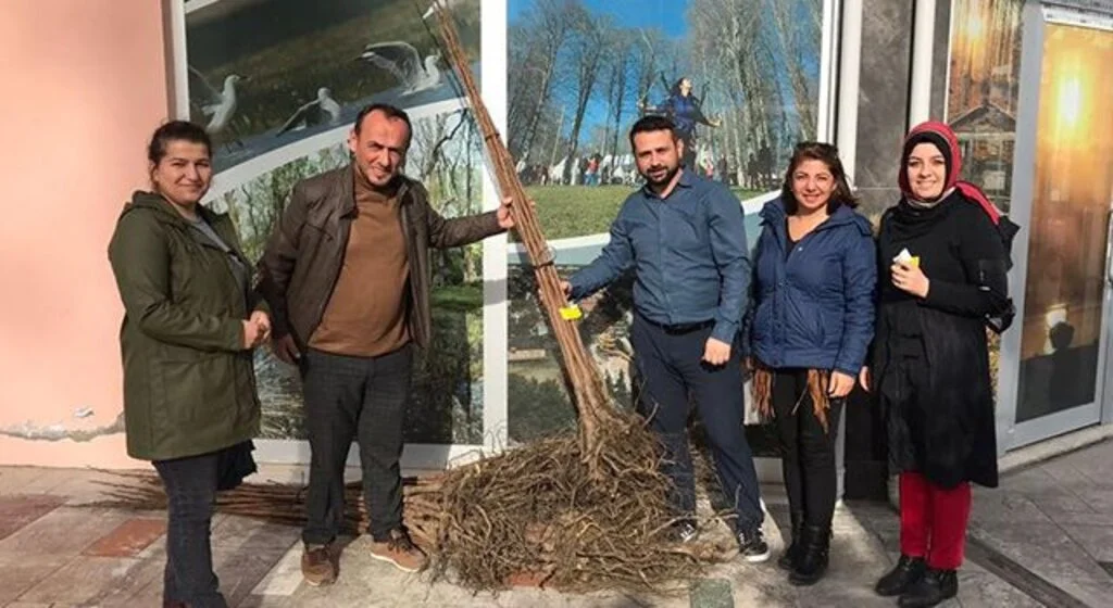 Üreticilere cennet meyvesi desteği