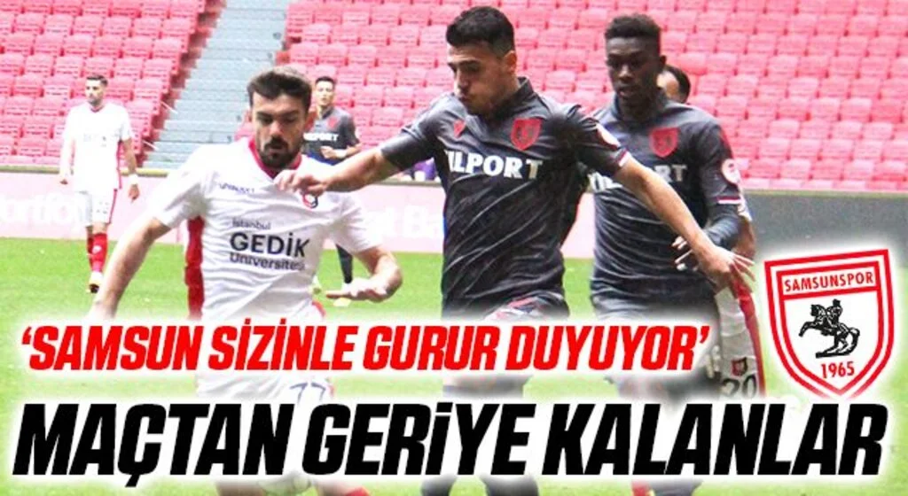 Yılport Samsunspor - Uşakspor Maçından Geriye Kalanlar
