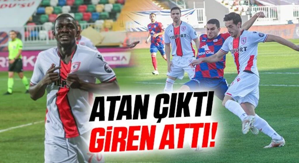 Yılport Samsunspor'da Atan Çıktı Giren Attı!