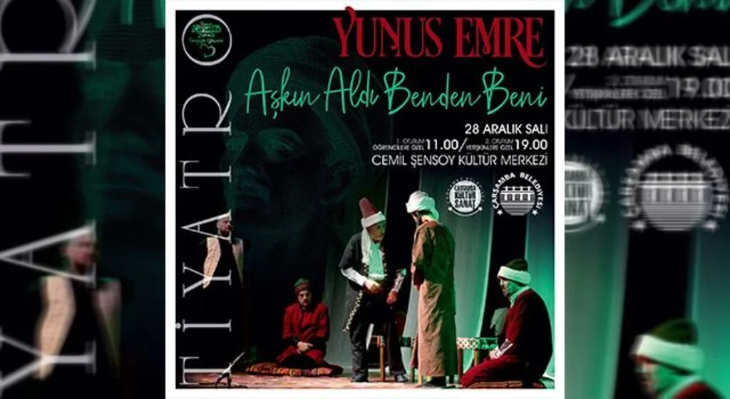 “Yunus Emre” Çarşamba’da anılacak