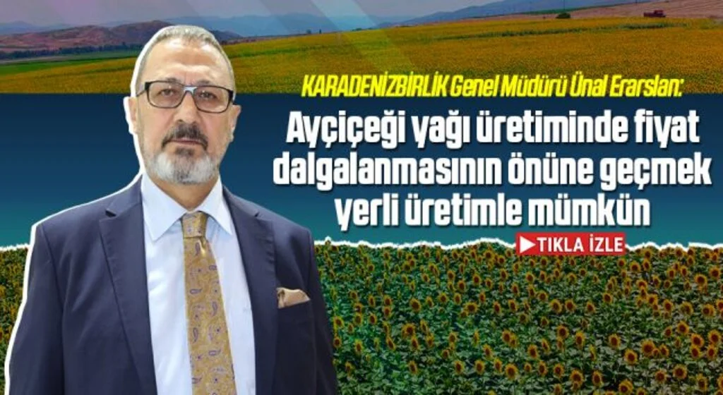 Ayçiçeği yağı üretiminde fiyat dalgalanmasının önüne geçmek yerli üretimle mümkün