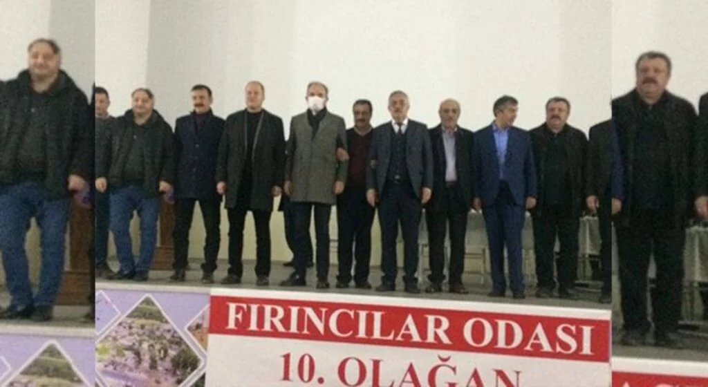 Bafra'da fırıncılardan Temel Bektaş'a güven oyu