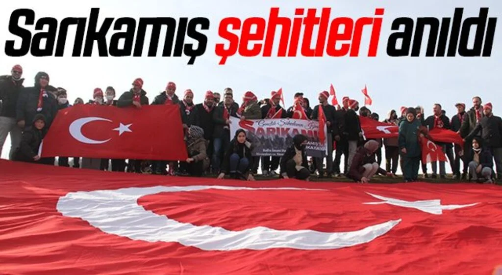 Bafra’da Sarıkamış şehitleri anıldı