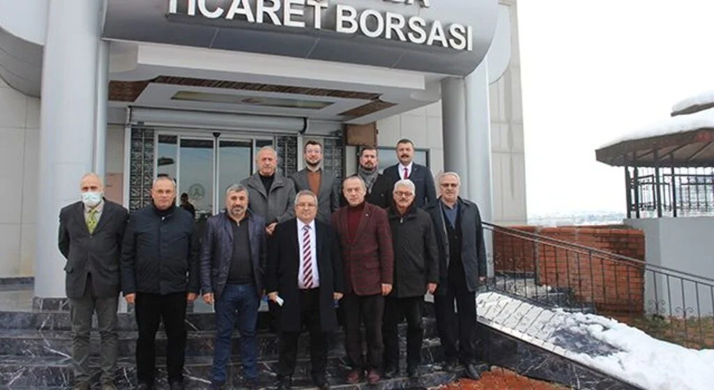 Çarşamba Ticaret Borsası, ilçe protokolünü ağırladı