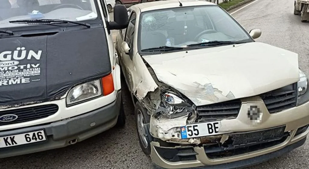 Çarşamba’da kaza: 1 yaralı