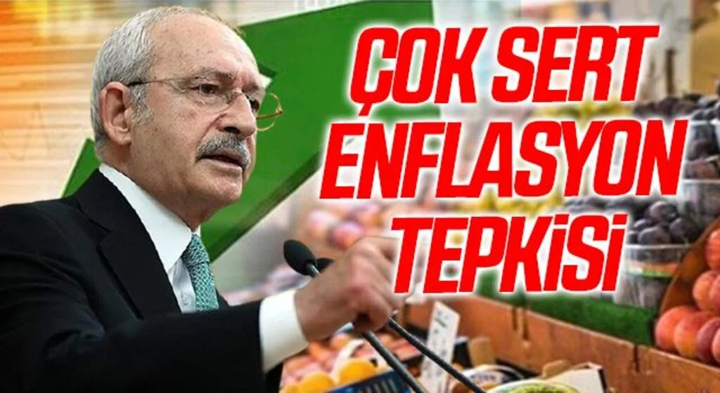 CHP lideri Kılıçdaroğlu'ndan TÜİK'e 'enflasyon' tepkisi: Makyajladıkları rakamlarda bile...