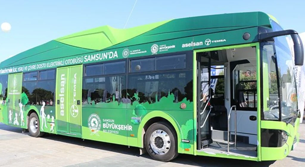 Elektrikli otobüs projesine katılacak belediyeler Samsun’a telif ücreti ödeyecek