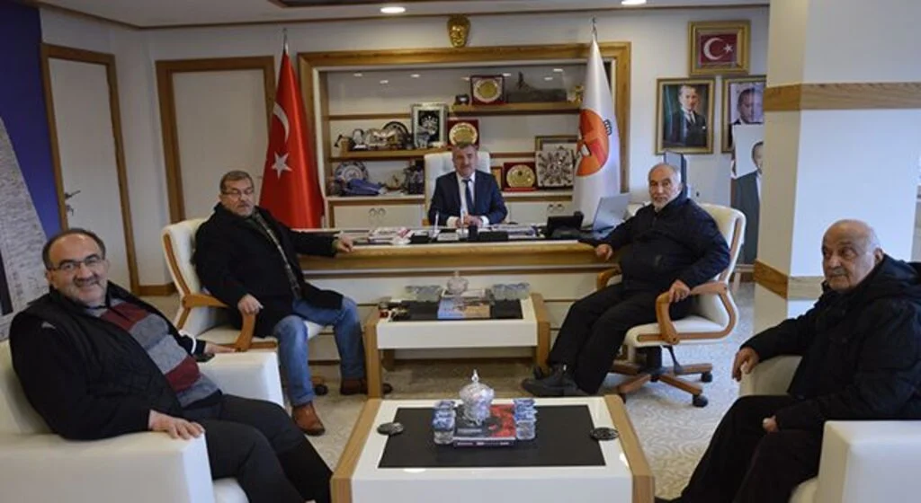 Havza Belediye Başkanı Sebahattin Özdemir’e sürpriz ziyaret