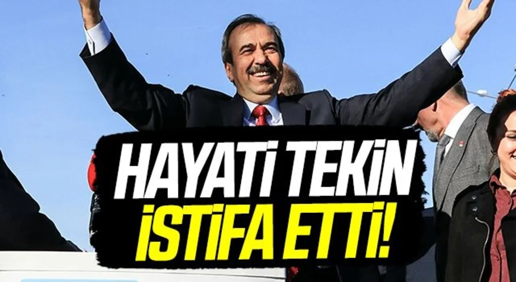 Hayati Tekin İYİ Parti'den istifa etti 